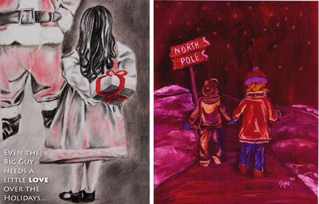 Christmas Illustrations Greeting cards