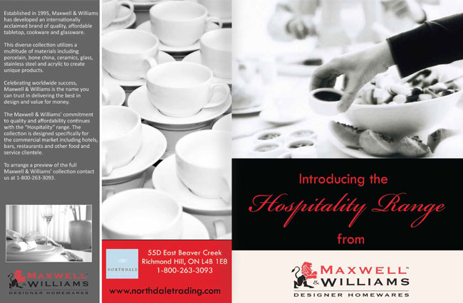 tabletop corporate brochure